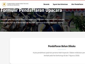 Link Pandang Istana untuk Daftar Peserta Upacara HUT RI 2026, Klik di Sini!