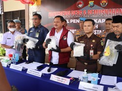 2,8 Kg Sabu Hasil Penyelundupan Jaringan Malaysia di Tanjungpinang Dimusnahkan