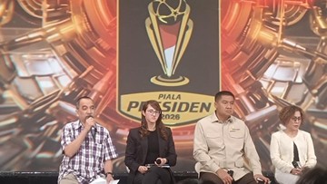 Hadiah Piala Presiden 2026 Naik Lagi, Tim Peringkat 2-4 Ikut Kecipratan