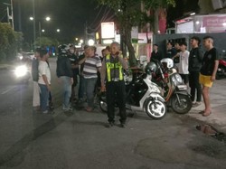Keributan Diduga Antarsuporter Pecah di Dekat Rel KA Pagerwojo Sidoarjo