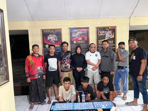Sempat Kejar-kejaran dengan Polisi, 3 Pria Pemasok Narkoba di Bone Ditangkap