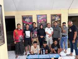 Sempat Kejar-kejaran dengan Polisi, 3 Pria Pemasok Narkoba di Bone Ditangkap