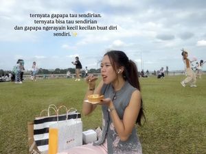 Ummi Quary Rayakan Ultah di Singapura, Asyik Jajan Es Krim Uncle dan Laksa!