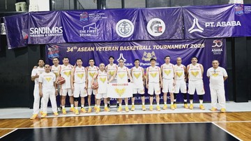 Asaba Indonesia Tampil Lagi di Ajang Basket Veteran ASEAN