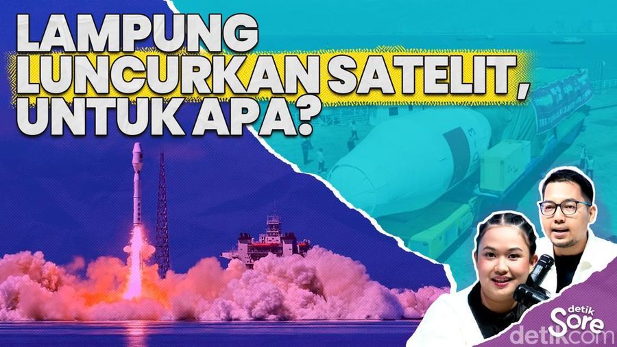 Video: Dukung Pembangunan Berbasis Data, Lampung Luncurkan Satelit ke Luar Angkasa