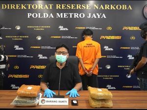 Polda Metro Tangkap Pengedar Narkoba di Jakbar, Ganja 4 Kg Disita