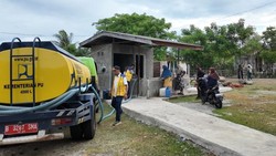 Aceh Besar Alami Kekeringan, KemenPU Bantu Air Bersih-Pompa untuk Pertanian