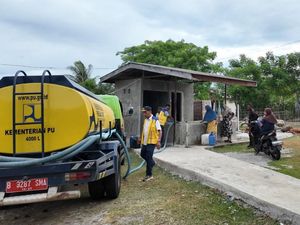 Aceh Besar Alami Kekeringan, KemenPU Bantu Air Bersih-Pompa untuk Pertanian