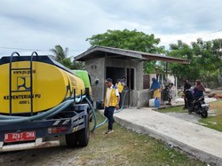 Aceh Besar Alami Kekeringan, KemenPU Bantu Air Bersih-Pompa untuk Pertanian