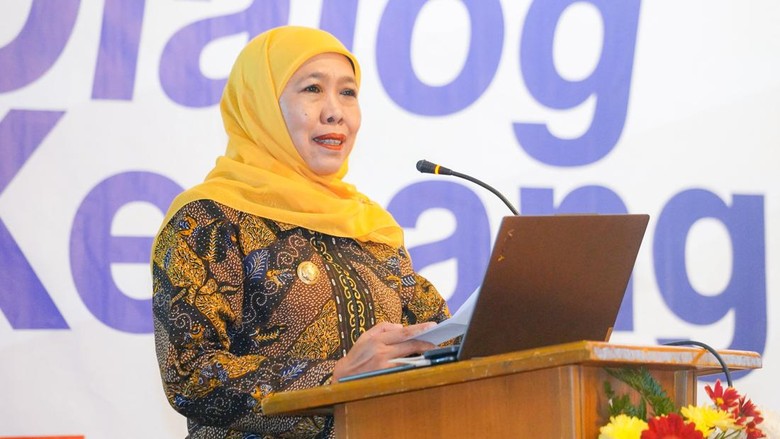 Karhutla Masih Terjadi di 4 Titik Jatim, Khofifah Upayakan Water Bombing