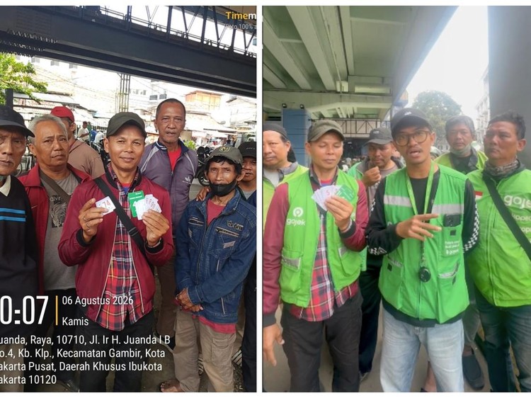 Viral Isu Opang Pungli ke Ojol di Stasiun Juanda, Polisi Ungkap Faktanya