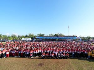 Ketum TP PKK Ajak Pelajar Biak Kenali Potensi Bahari untuk Cintai Tanah Air