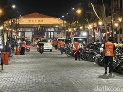 Jalan Stasiun Kediri Ditata, Aturan Parkir Diuji Coba 2 Pekan