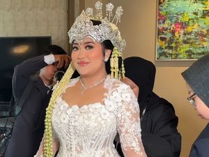 8 Potret Pernikahan Cucu Megawati, Makeup Hollywood Flawless Bikin Pangling