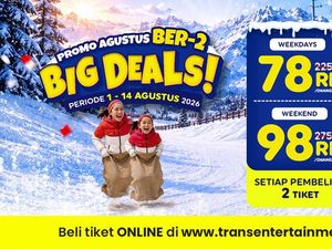 Pergi Berdua dengan Orang Tersayang, Trans Snow World Makassar Punya Promo Spesial