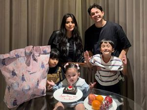 Kata Tengku Dewi Ketika Andrew Andika Rayakan Ultah Anak Bareng Istri