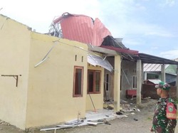 7 Rumah dan 1 Ruko di Aceh Besar Rusak Diterjang Angin Kencang