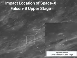 Luka Baru di Bulan Terlihat Usai Dihantam Roket SpaceX