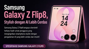 Samsung Galaxy Z Flip8, Stylish dengan AI Lebih Cerdas