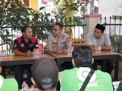 Kapolres Malang Gandeng Driver Ojol Jaga Keamanan Warga