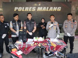 Polres Malang Tangkap Komplotan Pencuri 17 Baterai Tower Bikin Rugi Rp 432 Juta