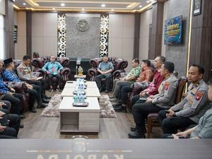 Polri Kunjungi Universitas Palangka Raya, Bahas Pusat Studi Kepolisian