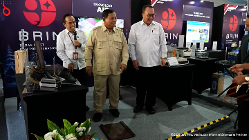Daftar Teknologi Anak Bangsa yang Dikagumi Prabowo