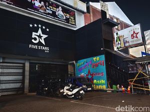 Sehari Pascapenggerebekan, Five Stars Club Bali Tutup Total