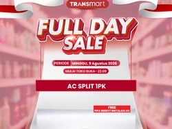 Beli AC Split 1PK di Transmart Full Day Sale Dapat Diskon Hingga Rp 1,7 Juta!