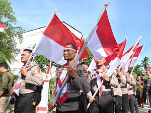 Ekspedisi Merah Putih Polda Riau Evakuasi Warga Sakit di Dumai