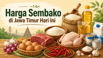 Harga Sembako Jatim Hari Ini: Minyak Goreng dan Cabai Naik Semua!
