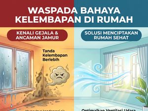 Infografis: Waspada! Ini Tanda Kelembapan Mengintai Rumah