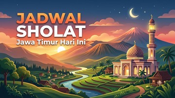 Jadwal Sholat Jawa Timur 28 September 2026, Lengkap Seluruh Kabupaten/Kota