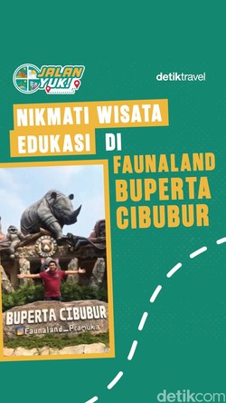 Video Jalan Yuk! Nikmati Wisata Edukasi di Faunaland Buperta Cibubur