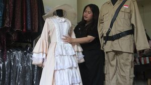 Jelang HUT RI, Kostum Pejuang hingga Noni Belanda Laris Disewa