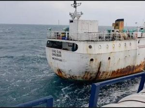Penampakan Kapal Pengangkut 1,3 Ton Ketamin yang Disergap di Bintan