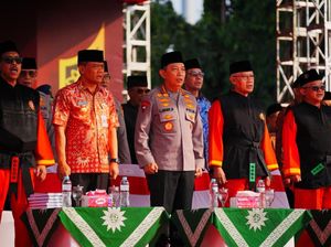 Kapolri Hadiri Apel Pembukaan Muktamar XVI Tapak Suci Putera Muhammadiyah