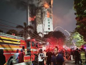 Titik Awal Kebakaran Gedung Bapenda DKI Diduga di Lantai 11 yang Direnovasi