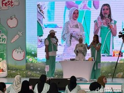 Belajar Bikin Salad Sehat Bersama Nutritionist di MAMA Lime Green Day Fest