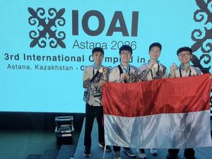 Siswa Indonesia Raih 4 Medali di Olimpiade AI IOAI 2026, Emas Disabet Pelajar Depok