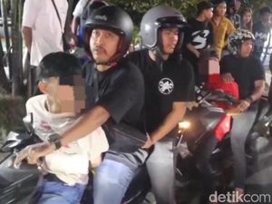 Motor Hasil Begal Dibakar Saat Tawuran di Urip Makassar, 2 Pelaku Ditangkap