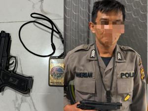 Polisi Gadungan Kepergok Curi Susu di Minimarket Palembang