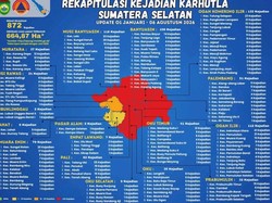 Puncak Musim Kemarau, Status Zona Merah Karhutla Sumsel Jadi 11 Daerah