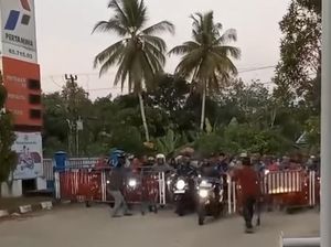 Heboh Start MotoGP Juga Terjadi di SPBU Tabalong
