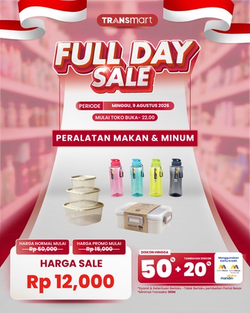 Tempat Makan dan Minum di Transmart Full Day Sale Diobral!