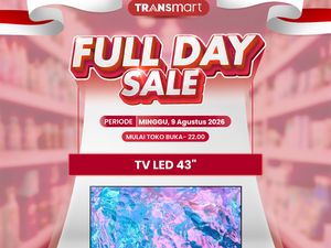 Transmart Full Day Sale Balik Lagi, Beli TV 43 di Semurah Ini