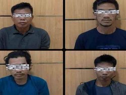 4 Pria Ditangkap gegara Curi Tembaga-Kabel Stasiun Pemancar Televisi