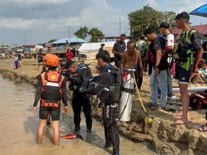 Bocah 12 Tahun Hilang Terseret Arus Sungai Kahayan, Tim SAR Lakukan Pencarian