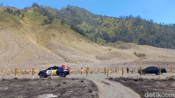 Dampak Kebakaran Bromo Meluas