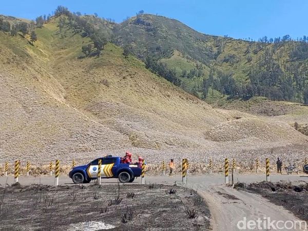 Dampak Kebakaran Bromo Meluas